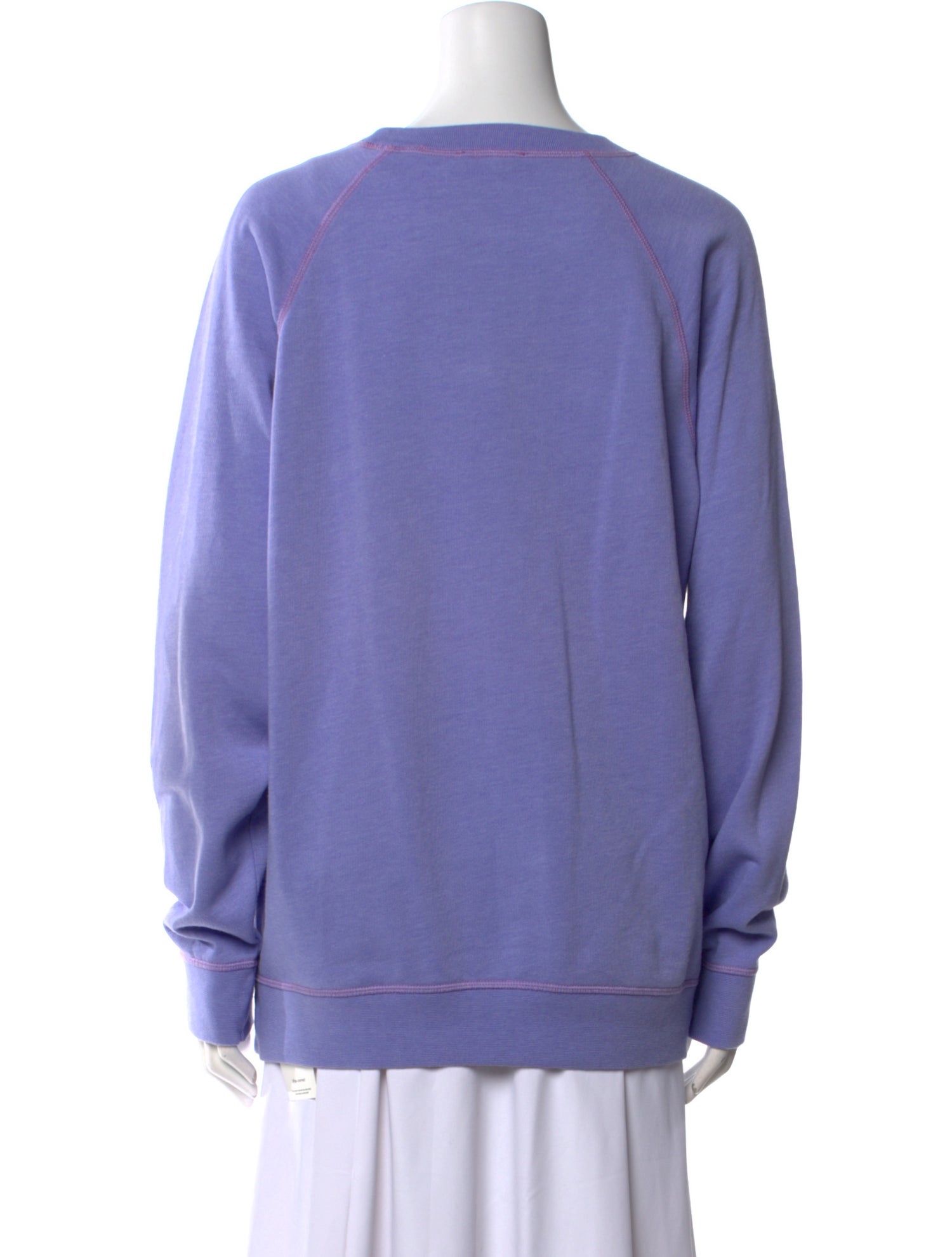 Sandro Graphic Print Crew Neck Sweatshirt